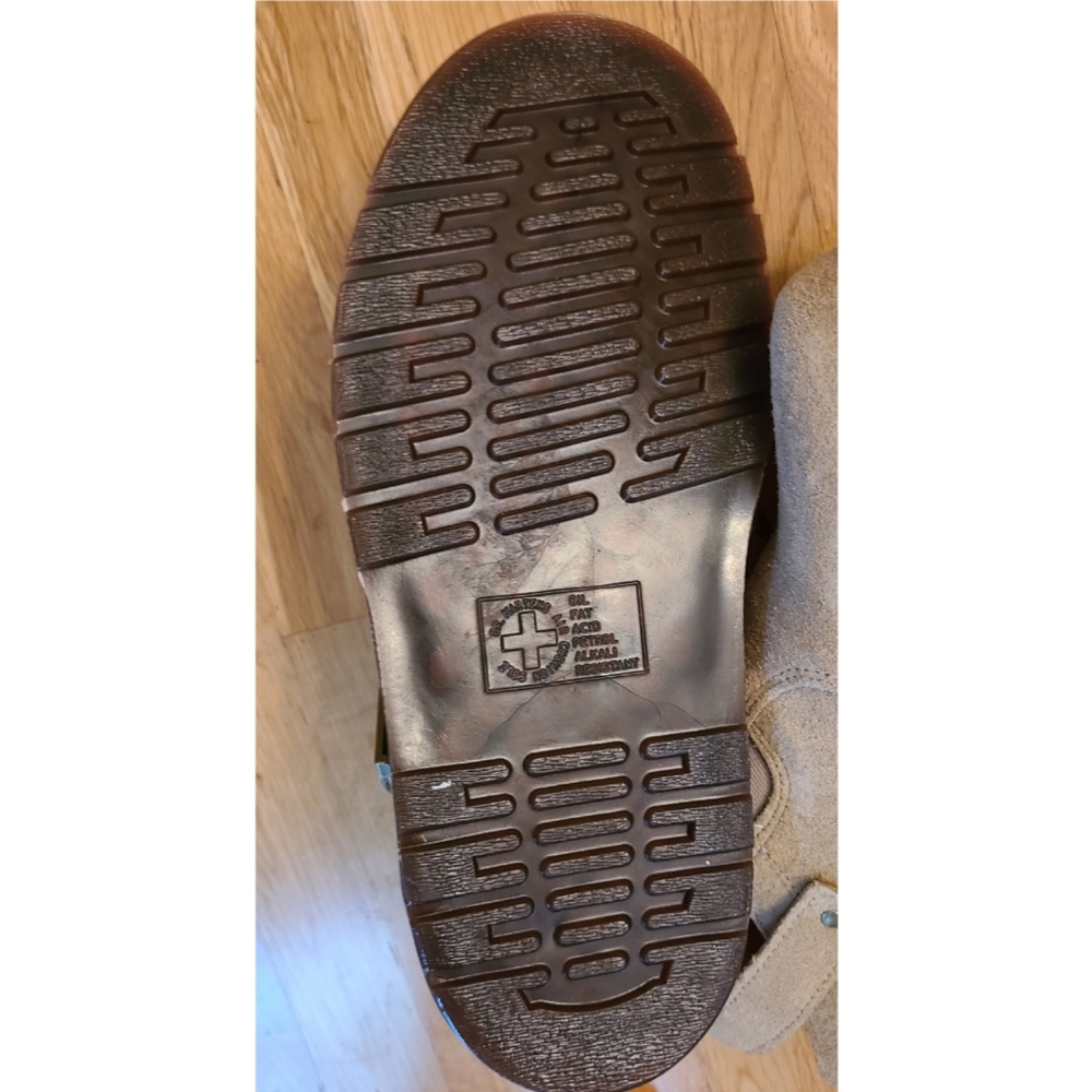 🆕️ Dr Martens Isham Desert Oasis Tan Suede Mules Womens 11 Men 9 Streetwear - Picture 14 of 16